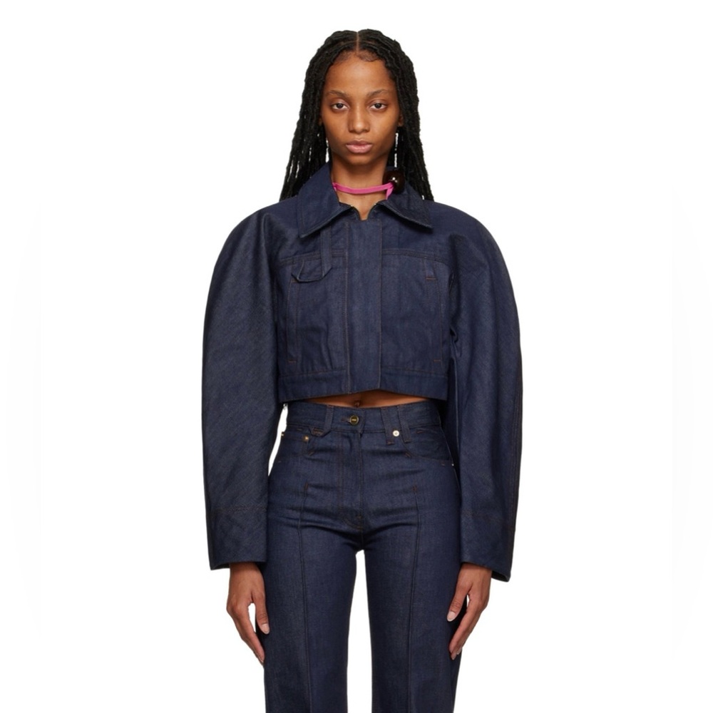 Jacquemus Navy Denim Jacket